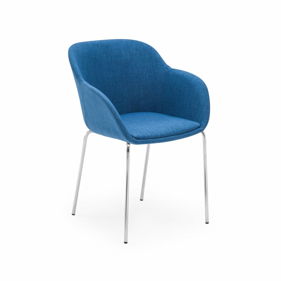 Shell-M Pad Koltuk l Krom Ayak