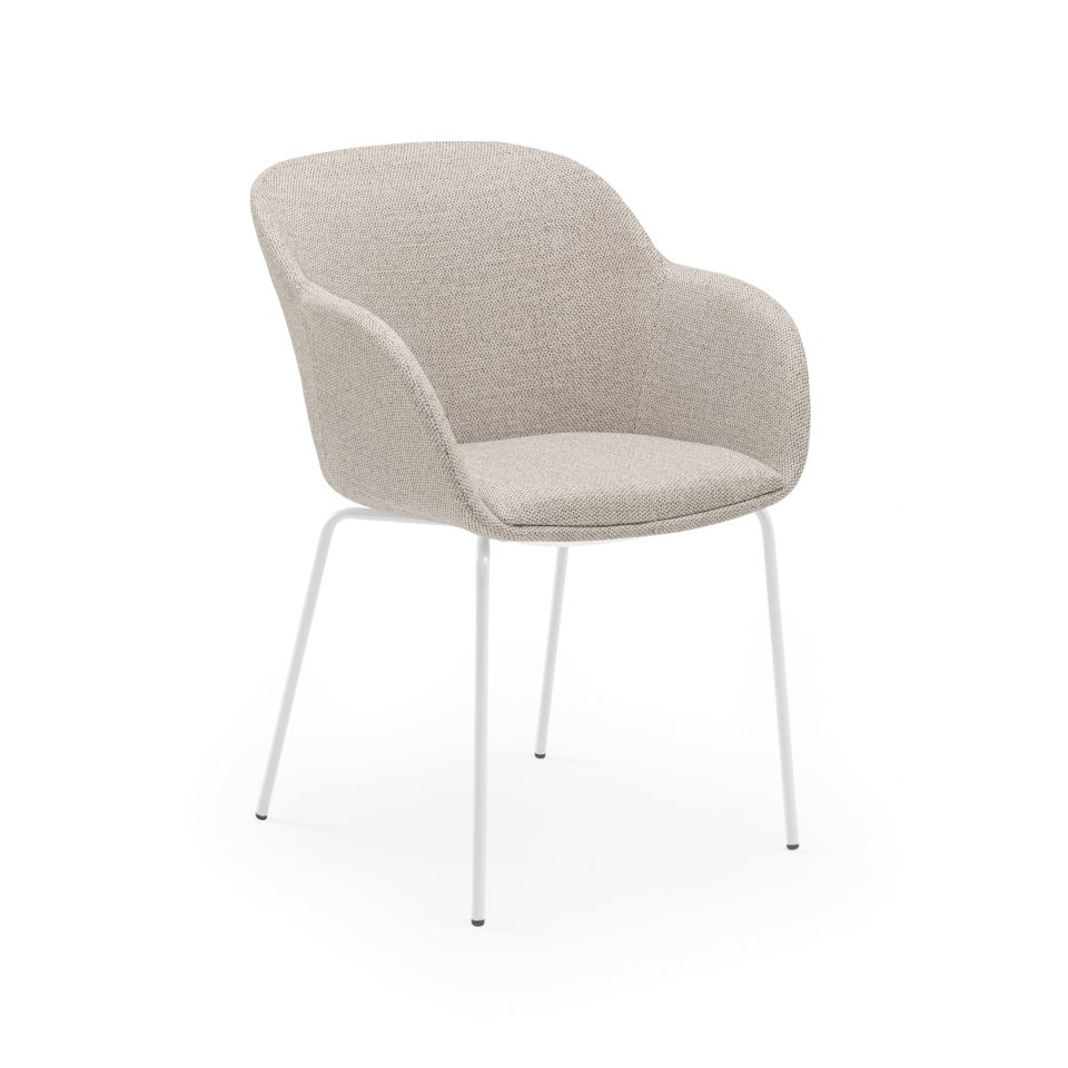 Shell-M Pad Koltuk l Metal Boyalı Ayak