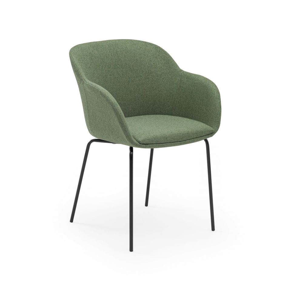 Shell-M Pad Koltuk l Metal Boyalı Ayak