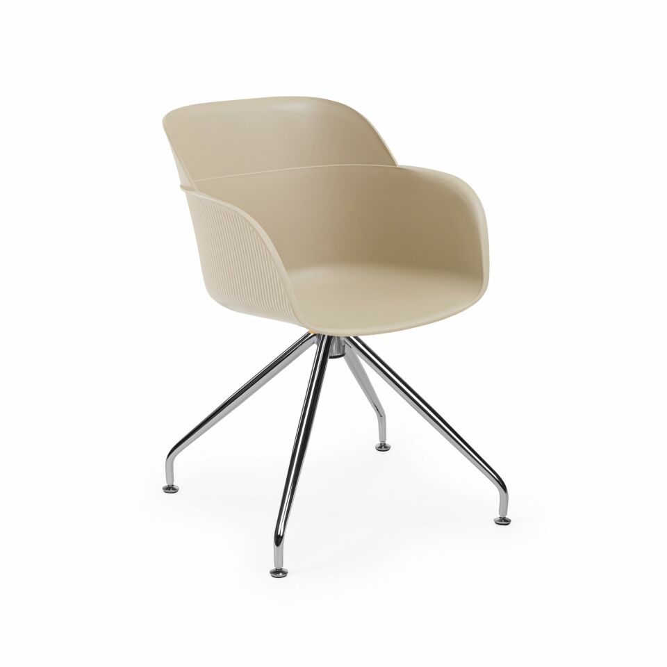 Shell-Z Koltuk l Krom Ayak