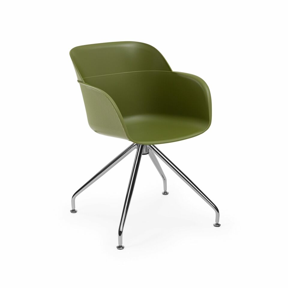 Shell-Z Koltuk l Krom Ayak