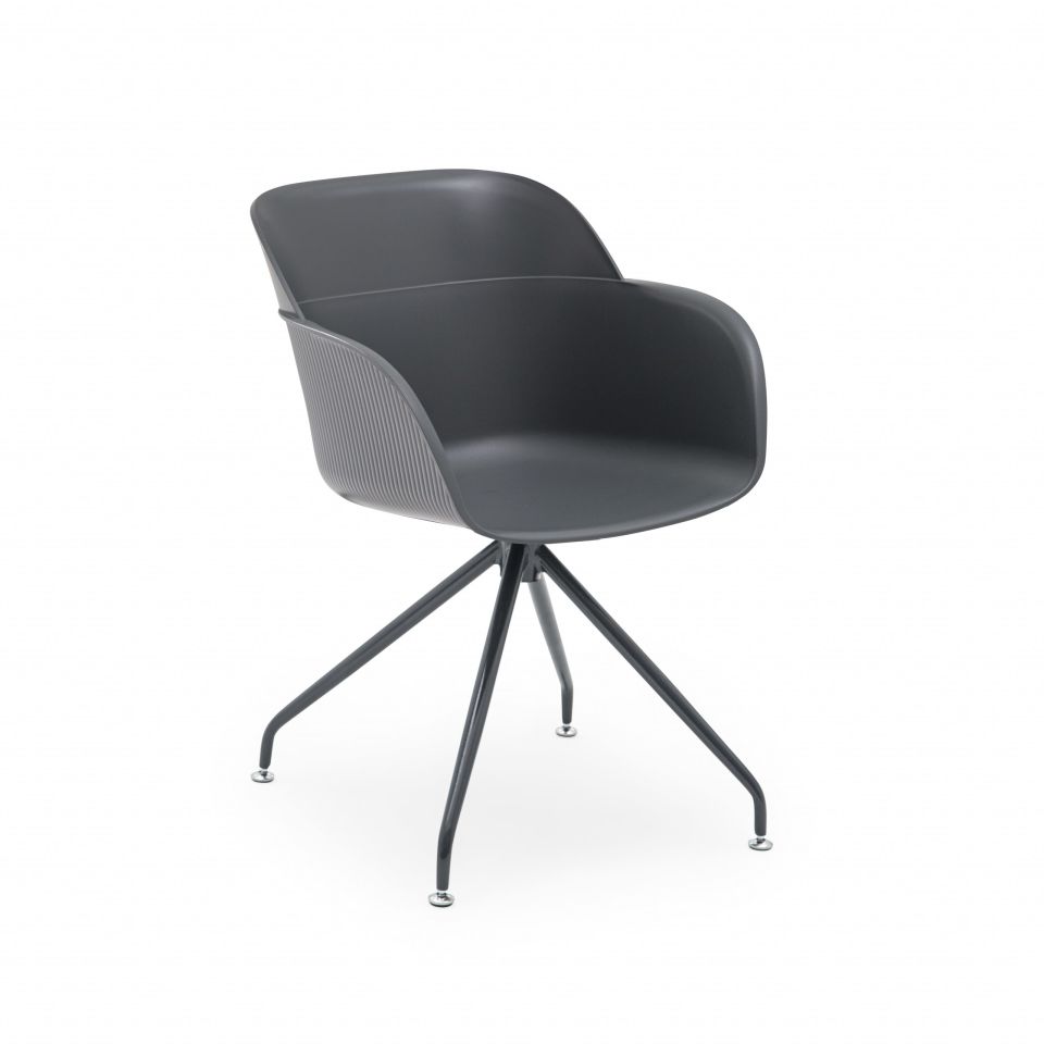 Shell-Z Koltuk l Metal Boyalı Ayak