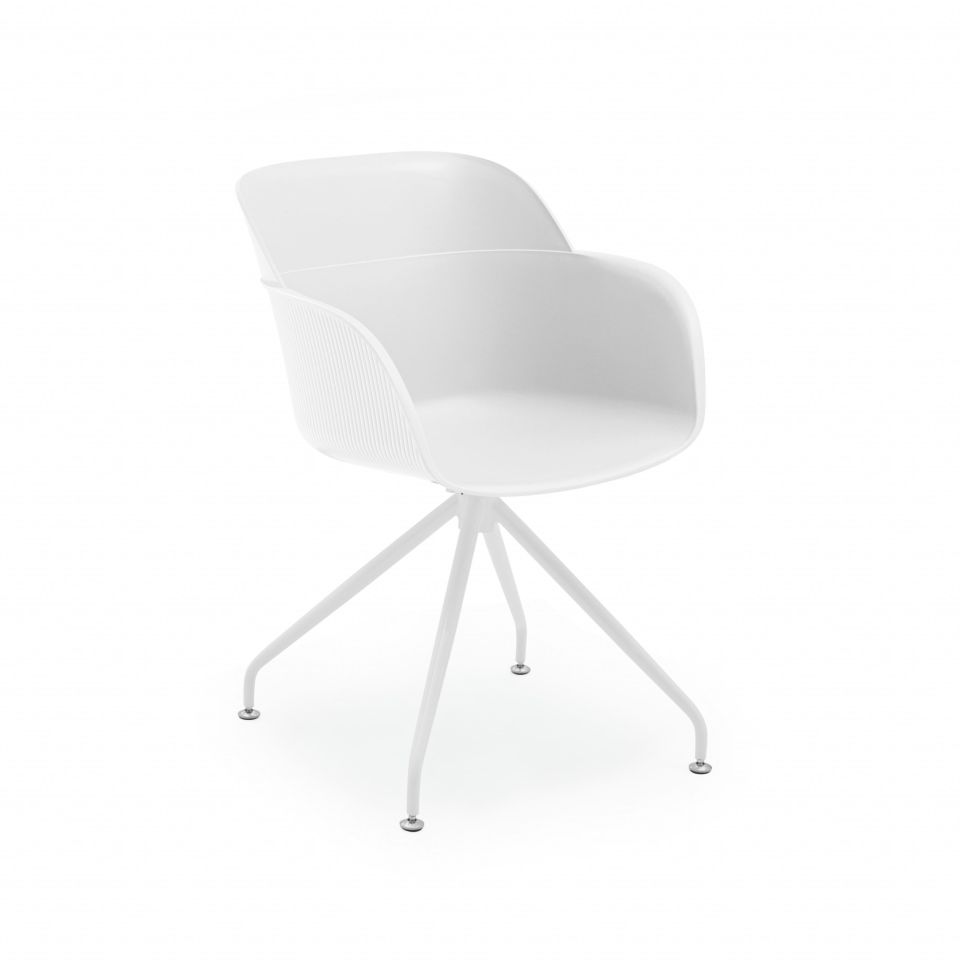 Shell-Z Koltuk l Metal Boyalı Ayak