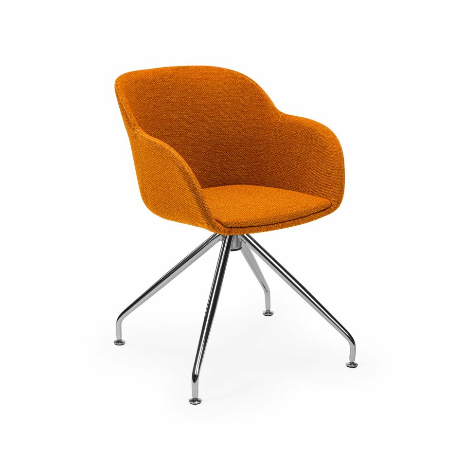 Shell-Z Pad Koltuk l Krom Ayak