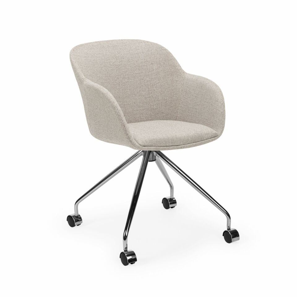 Shell-O Pad Koltuk l Krom Ayak