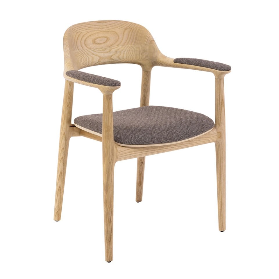 Norton Kol Döşemeli Cilalı Koltuk