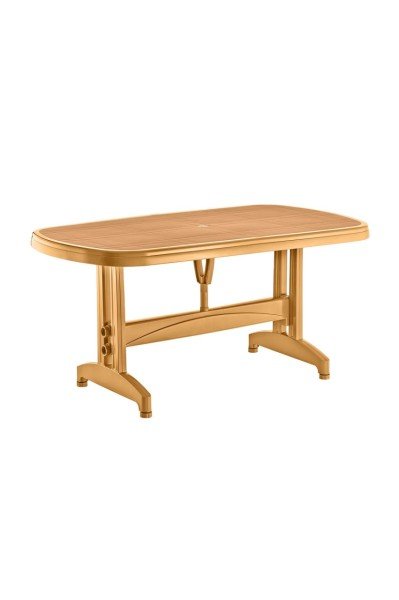 Oval Masa 90x150  | Bahçe & Balkon Masası