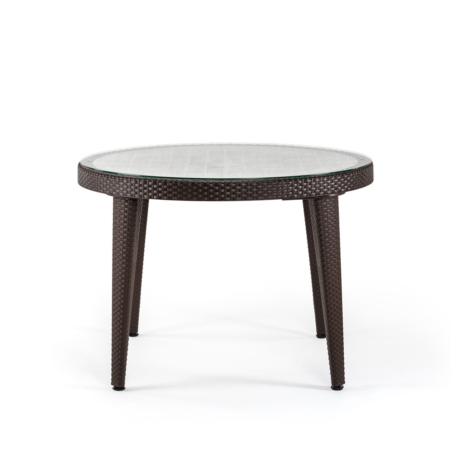 Osaka Ø110 cm | Camlı Masa VENGE