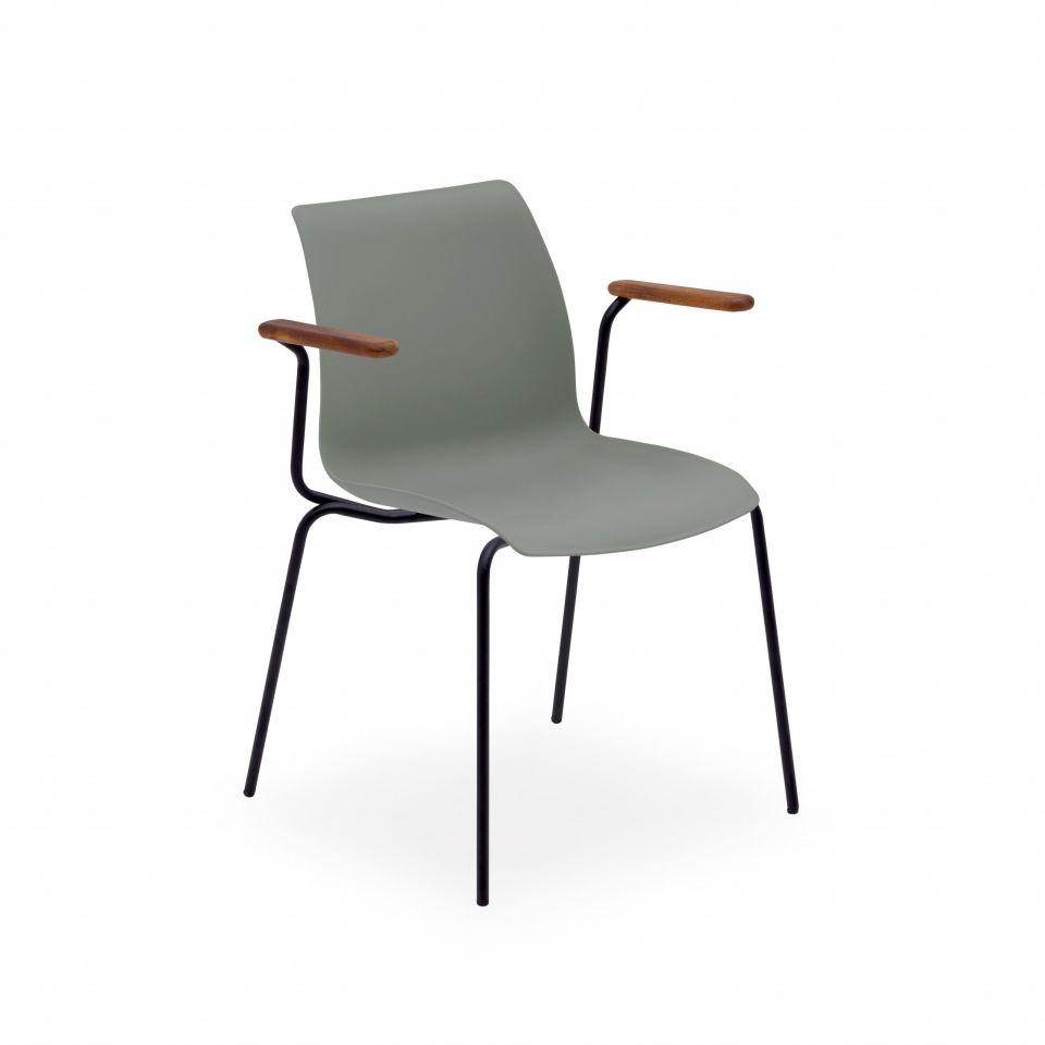 Laser-T Koltuk l Metal Siyah Boyalı Ayak