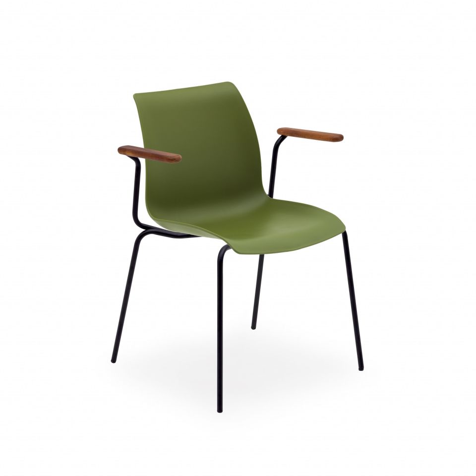 Laser-T Koltuk l Metal Siyah Boyalı Ayak