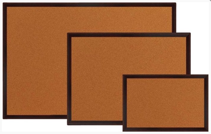 MDF ÇERÇEVELİ MANTAR PANO