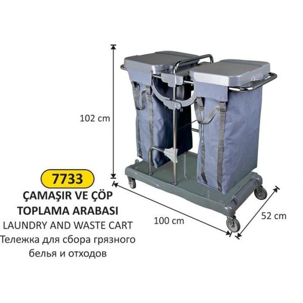 ÇAMAŞIR VE ÇÖP TOPLAMA ARABASI