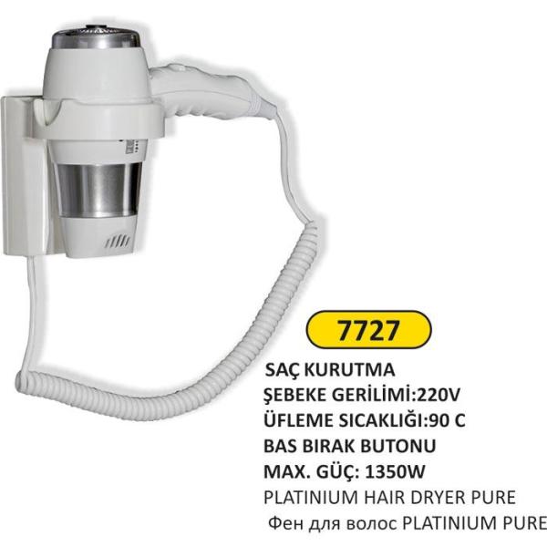 1350w OTEL TİPİ SAÇ KURUTMA MAKİNESİ