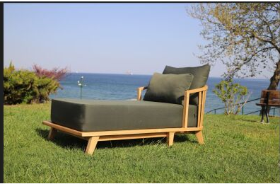 YORK KESTANE ŞEZLONG MİNDERSİZ