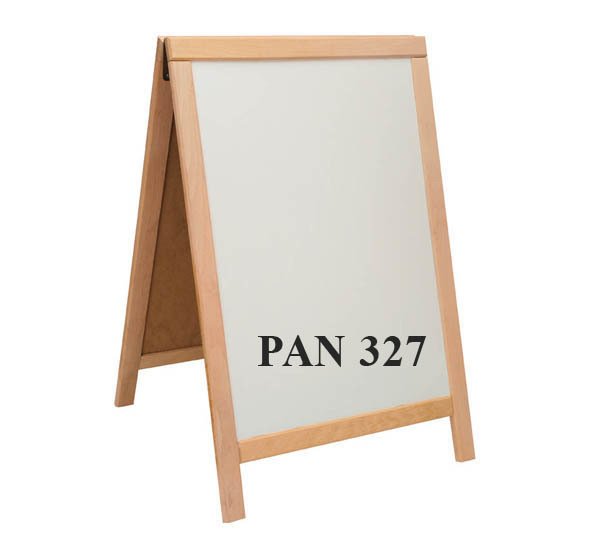 LÜKS AHŞAP AYAKLI ÇATI TİPİ YAZI TAHTASI