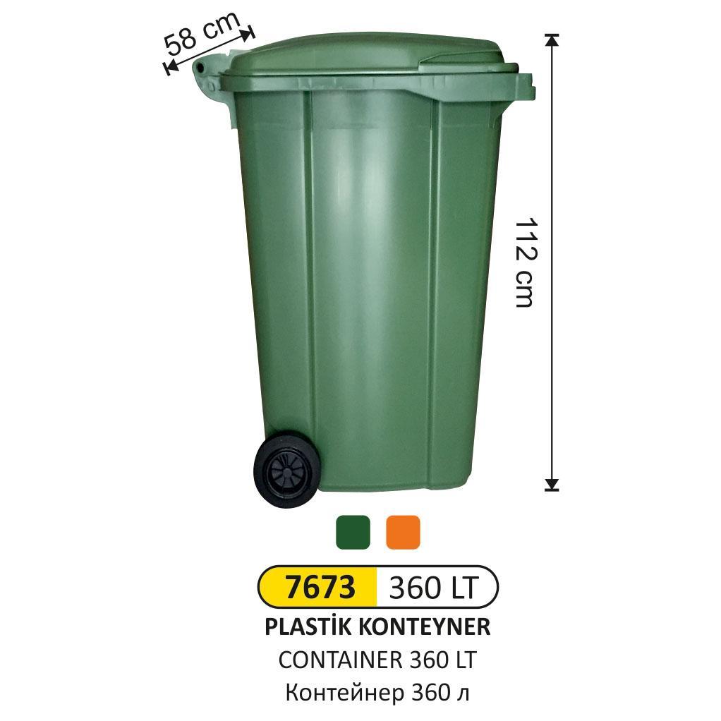 360 LT PLASTİK KONTEYNER