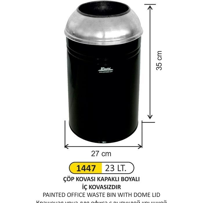 23 LT BOYALI ÇÖP KOVASI