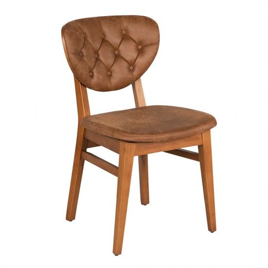 Lion Dikişli Capitone Sandalye