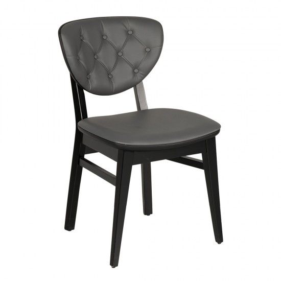 Lion Dikişli Capitone Sandalye