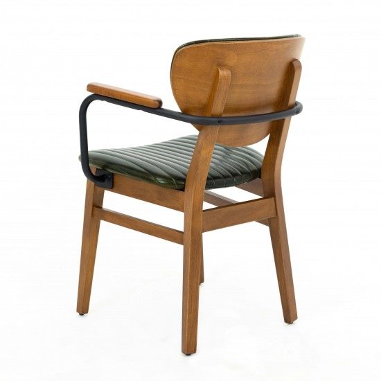 Lion Kollu Dik Dikişli Sandalye