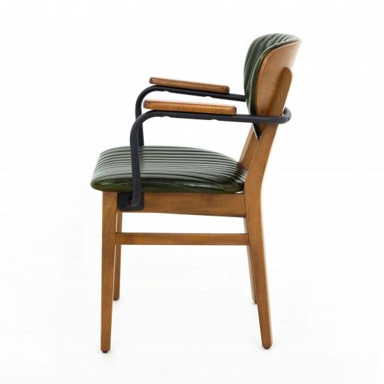 Lion Kollu Dik Dikişli Sandalye