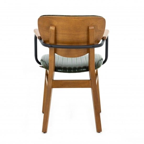 Lion Kollu Dik Dikişli Sandalye