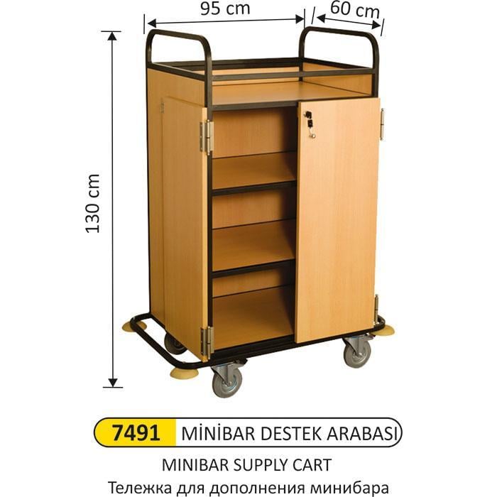 MİNİBAR DESTEK ARABASI