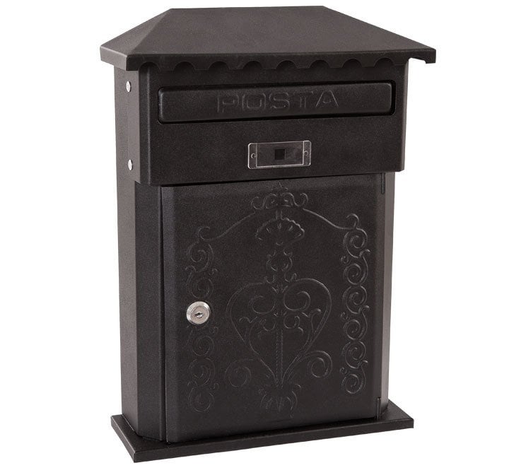 FERFORJE POSTA KUTUSU SİYAH