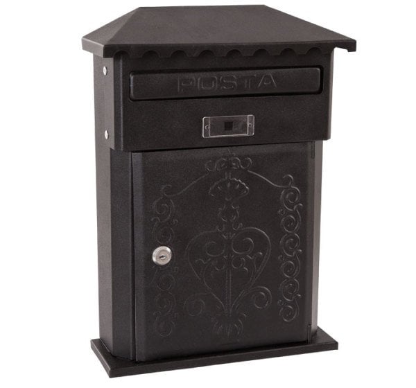 FERFORJE POSTA KUTUSU SİYAH