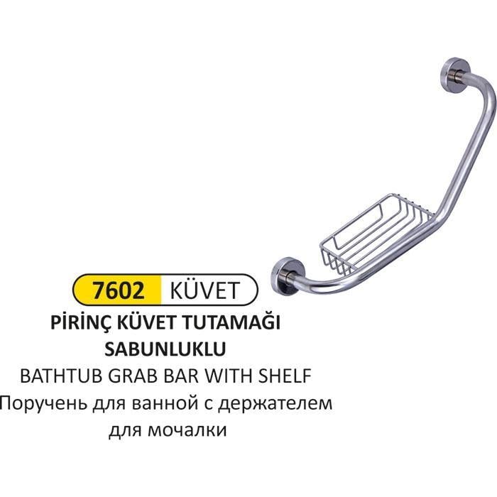 LÜKS PİRİNÇ KÜVET TUTAMAĞI SABUNLUKLU