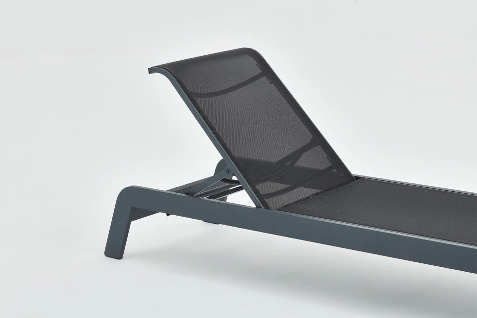 Lita Alüminyum Şezlong - Antrasit