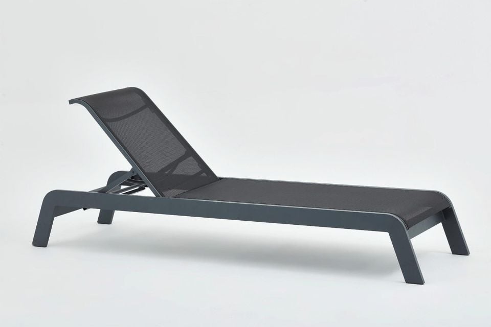 Lita Alüminyum Şezlong - Antrasit