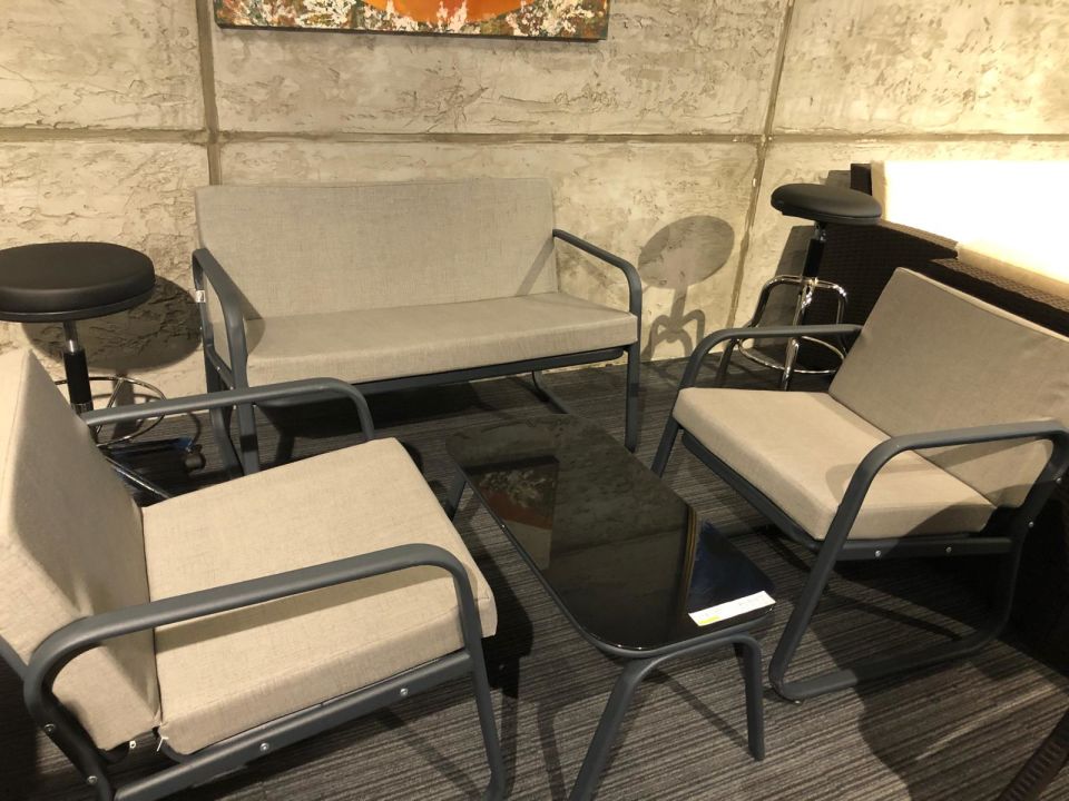 FERNİ METAL İKİLİ OTURMA GRUBU