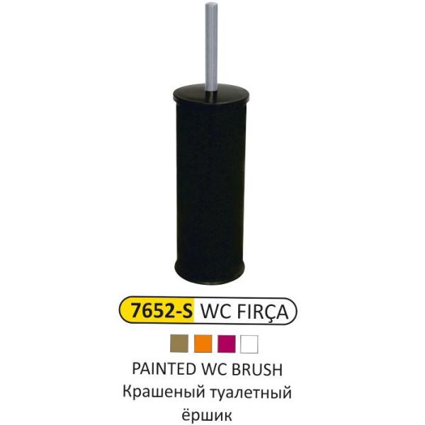 SİYAH MAT BOYALI WC FIRÇA