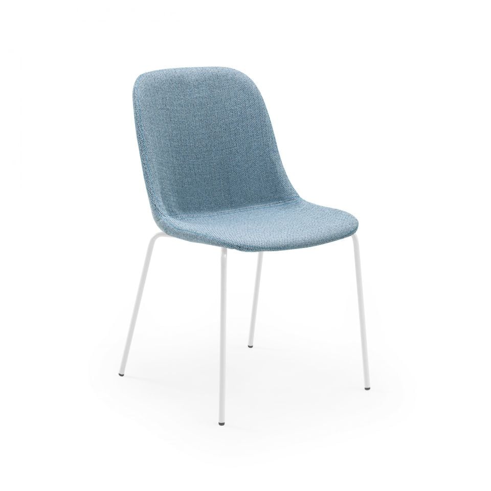 Shell-M Pad Sandalye l Metal Boyalı Ayak