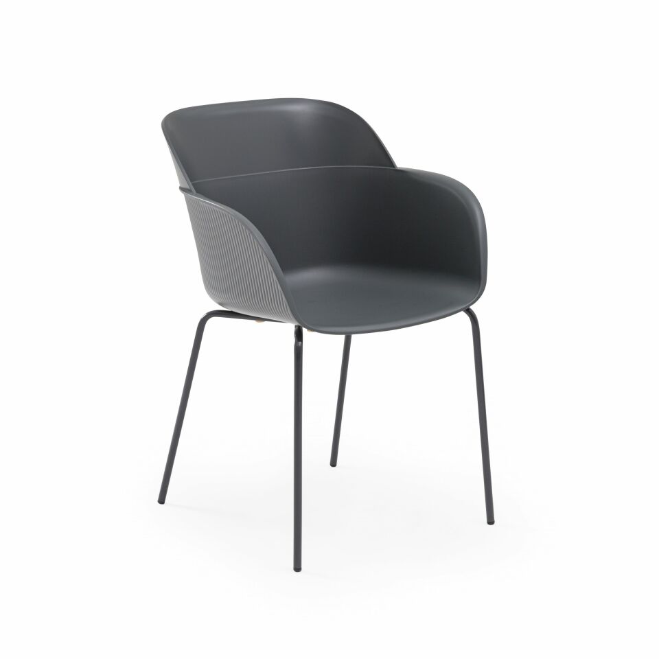 Shell-M Koltuk l Metal Boyalı Ayak