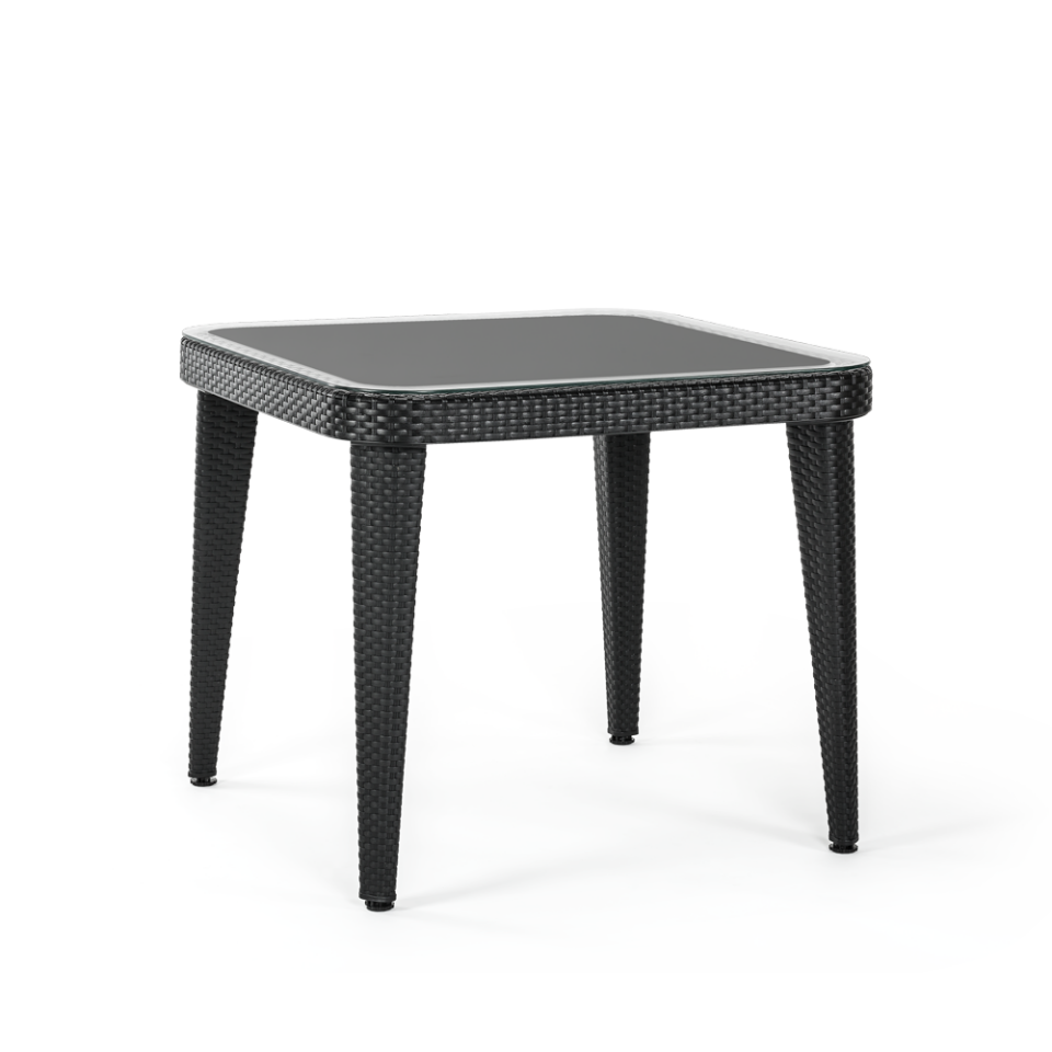 Osaka 90×90 cm | Camlı Masa