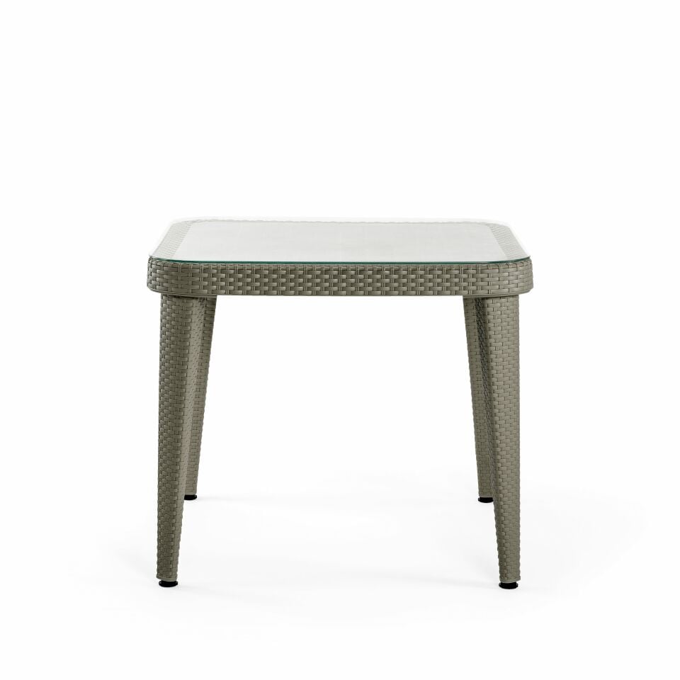 Osaka 90×90 cm | Camlı Masa