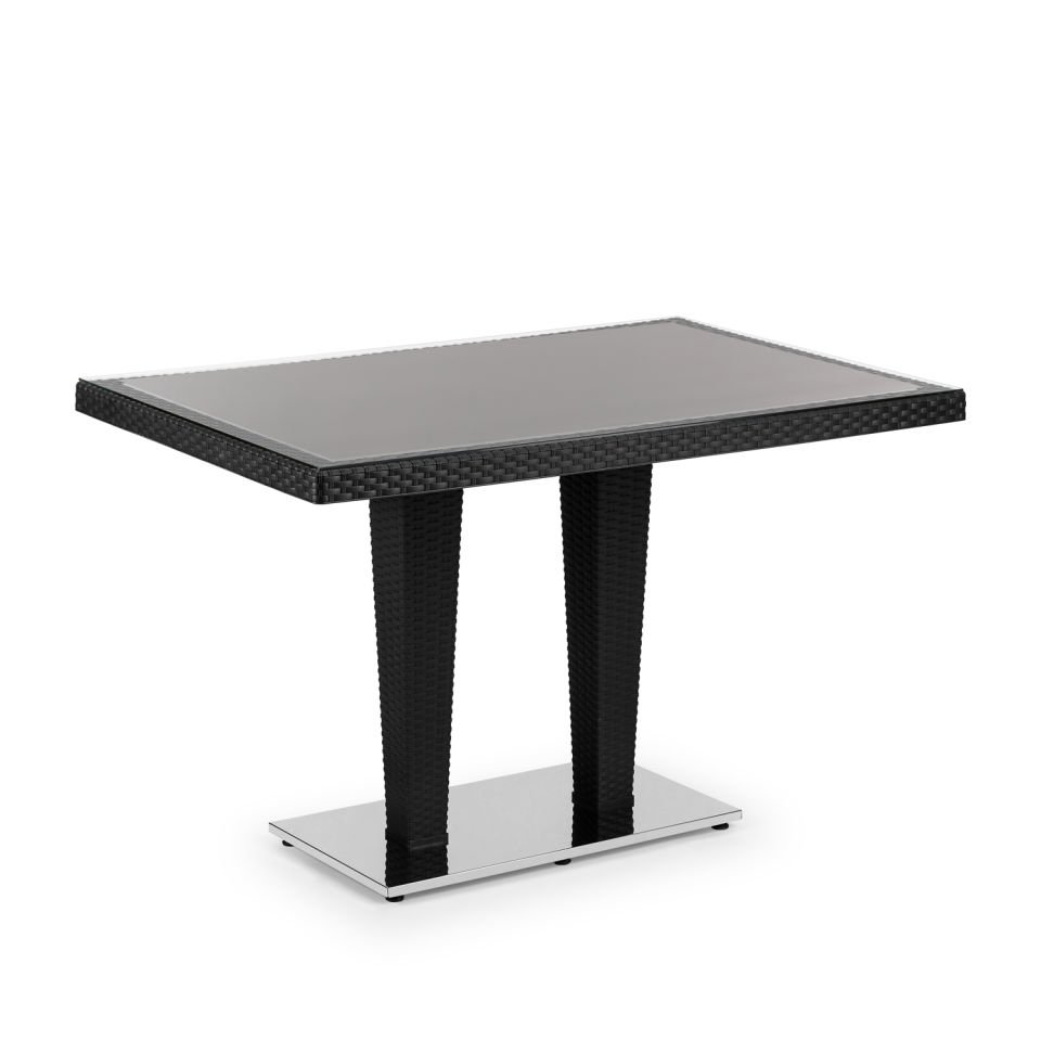 Antares 80×120 cm Masa | Dış Cam | Krom Ayaklı