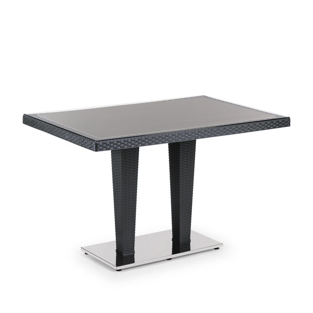 Antares 80×120 cm Masa | Dış Cam | Krom Ayaklı