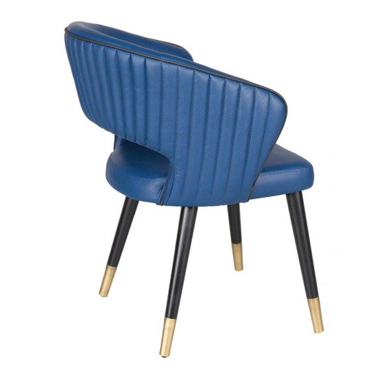 Albert Sırtı Dik Dikişli Sandalye