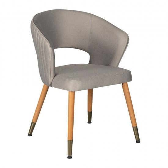 Albert Sırtı Dik Dikişli Sandalye