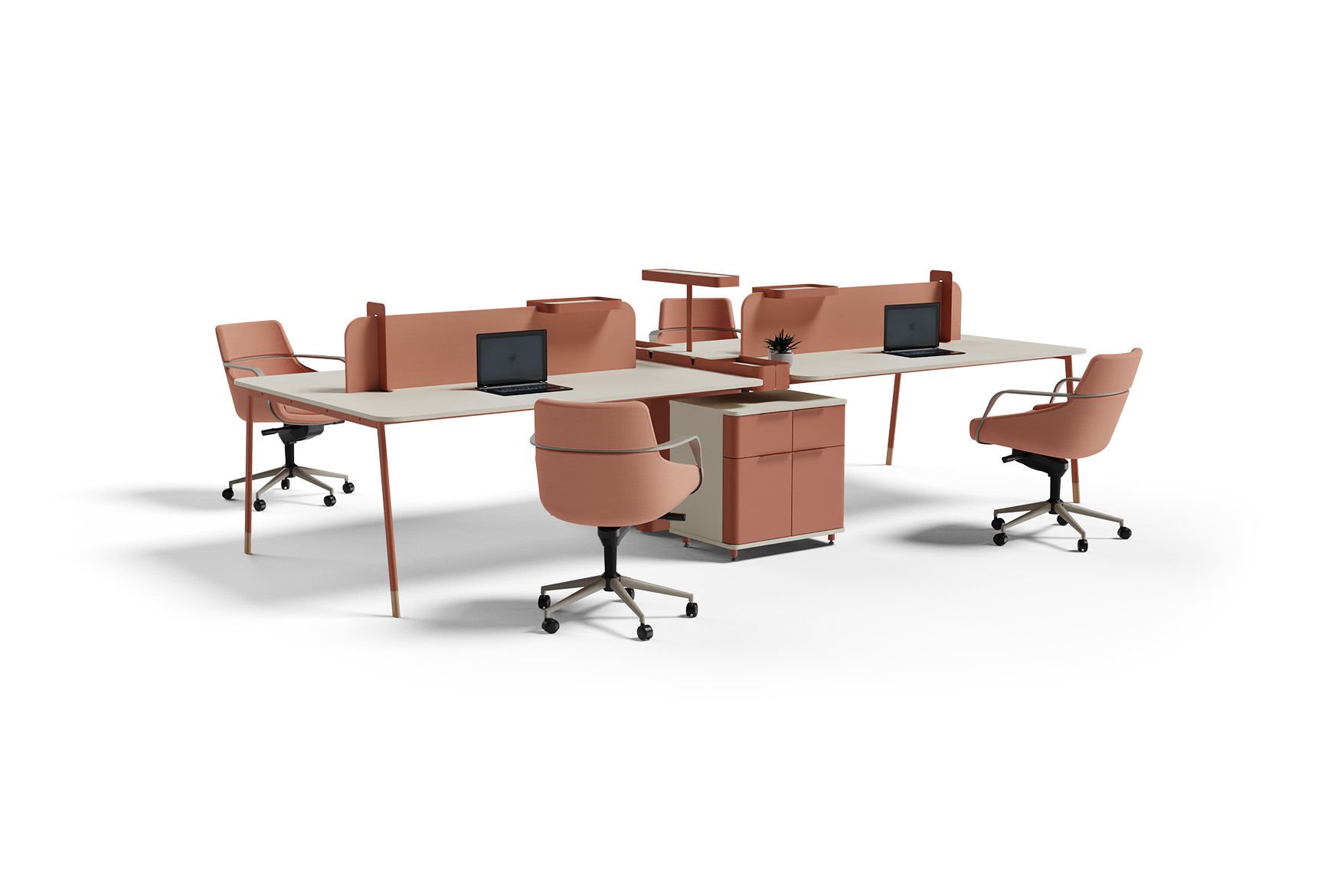 CLEO 4 AYAKLI ÇALIŞMA MASASI TAKIMI