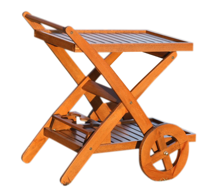 AHŞAP SERVİS ARABASI