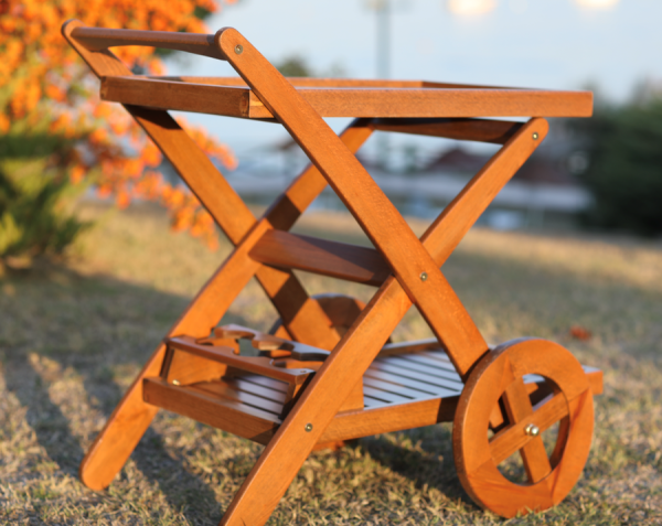 AHŞAP SERVİS ARABASI