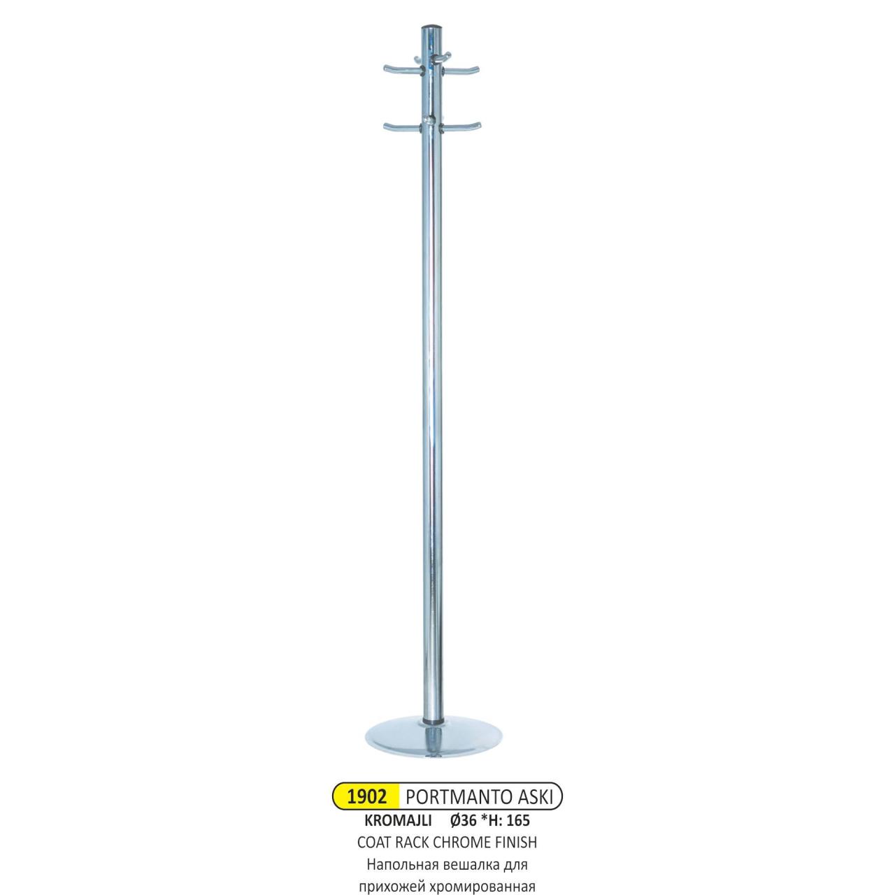 Kromajlı Portmanto Askı